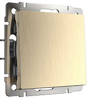 Выключатель без рамки Werkel 1-кл. шампань рифленый картинка